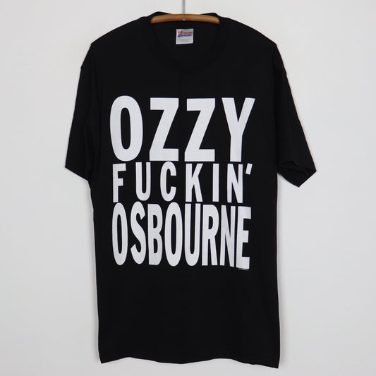 2001 Ozzy Fuckin Osbourne Shirt