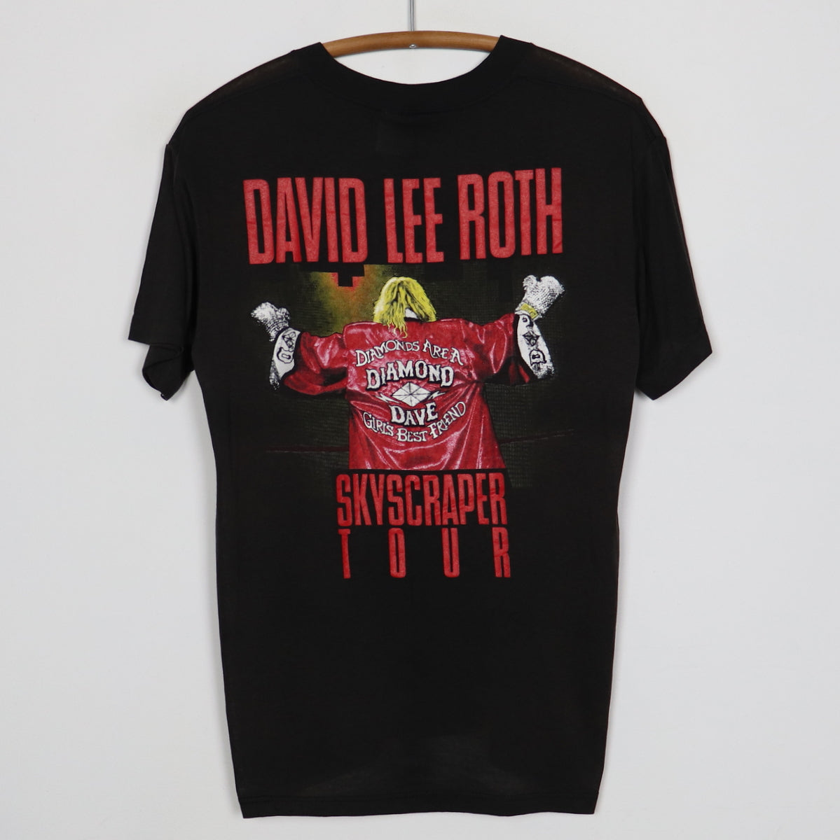 Original vintage 1988 David Lee Roth Skyscraper Tour Shirt | WyCo