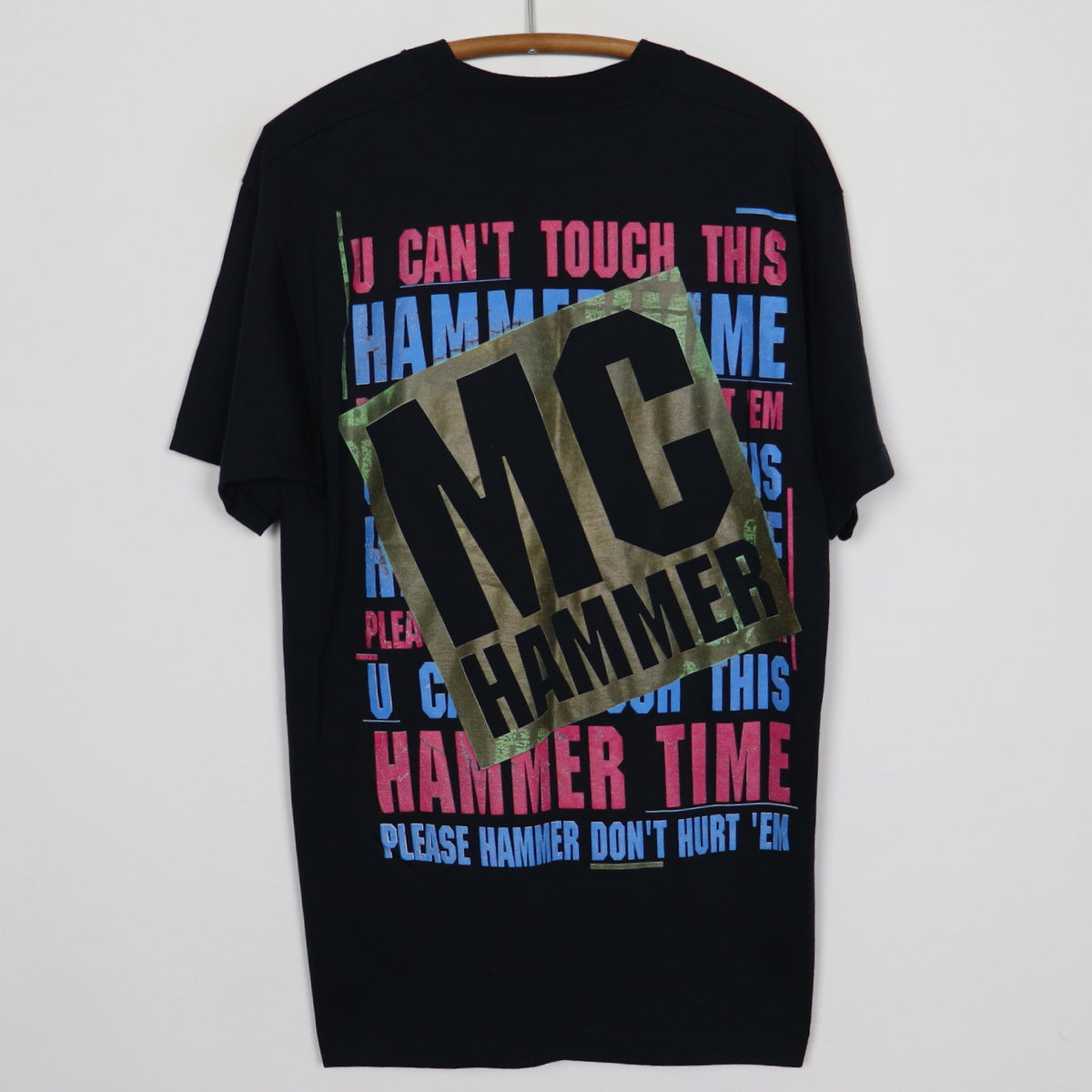 1990 MC Hammer You Can't Touch This Shirt | Authentic Vintage Tee