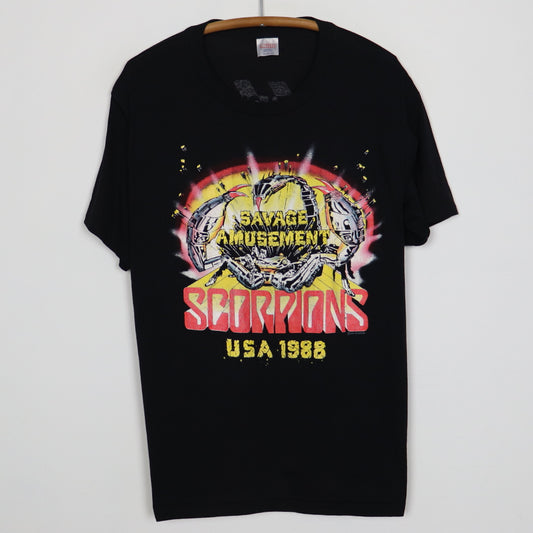 1988 Scorpions Savage Amusement Tour Shirt