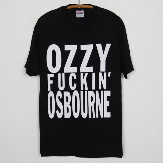 2001 Ozzy Fuckin Osbourne Shirt