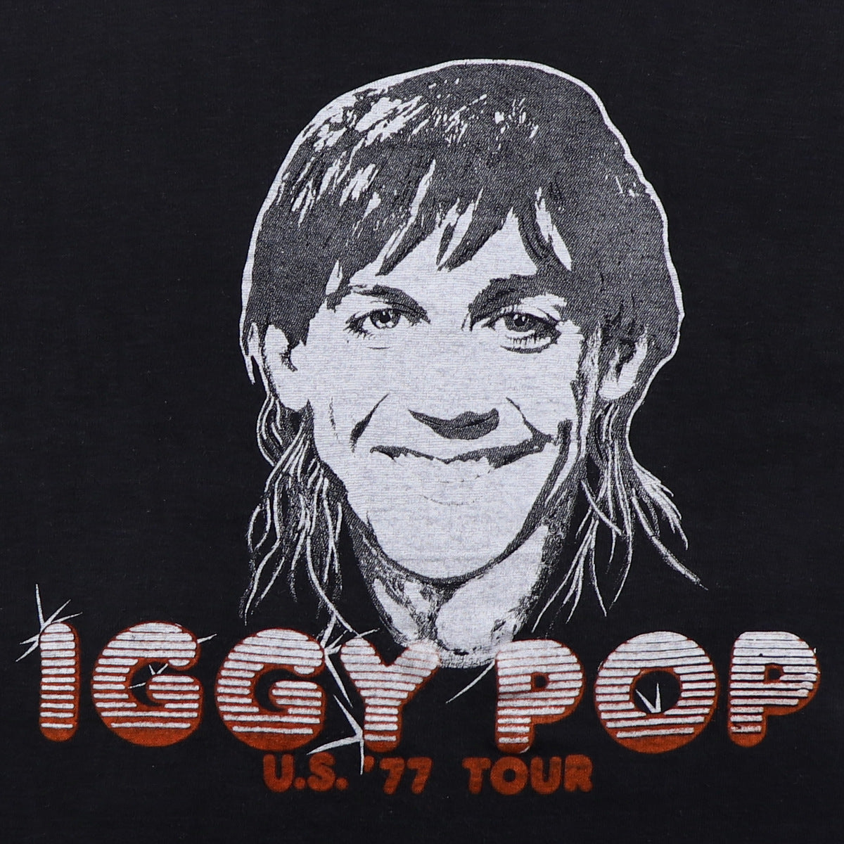 1977 Iggy Pop US Tour Shirt