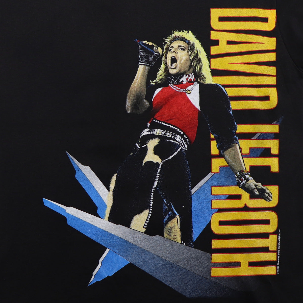 Original vintage 1988 David Lee Roth Skyscraper Tour Shirt | WyCo