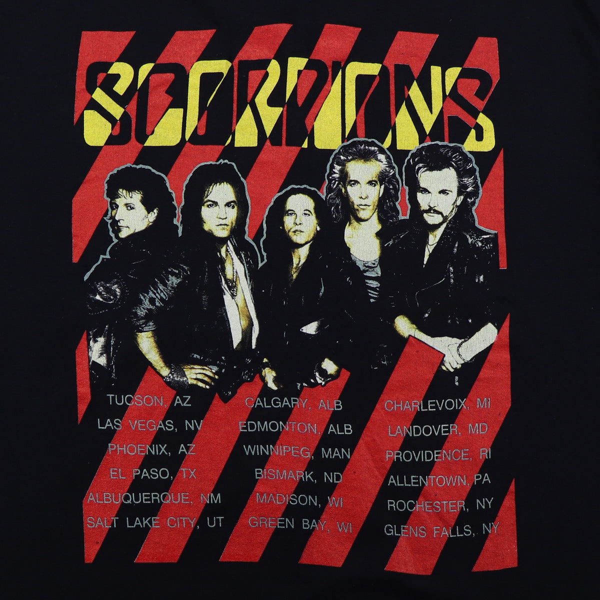 1988 Scorpions Savage Amusement Tour Shirt