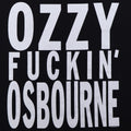 2001 Ozzy Fuckin Osbourne Shirt