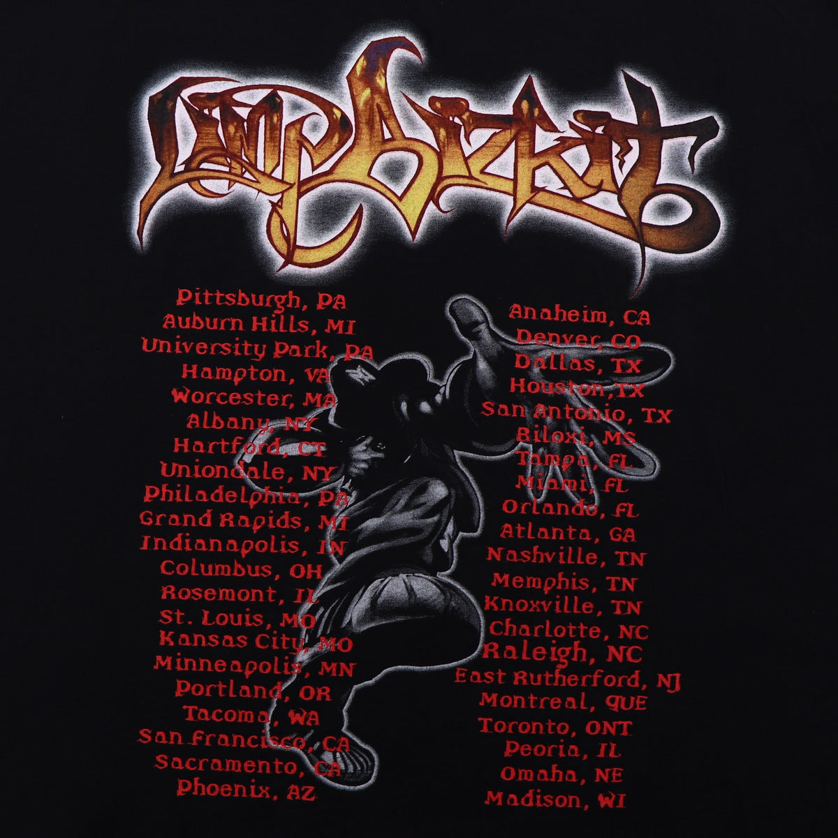 1999 Limp Bizkit Significant Other Tour Shirt