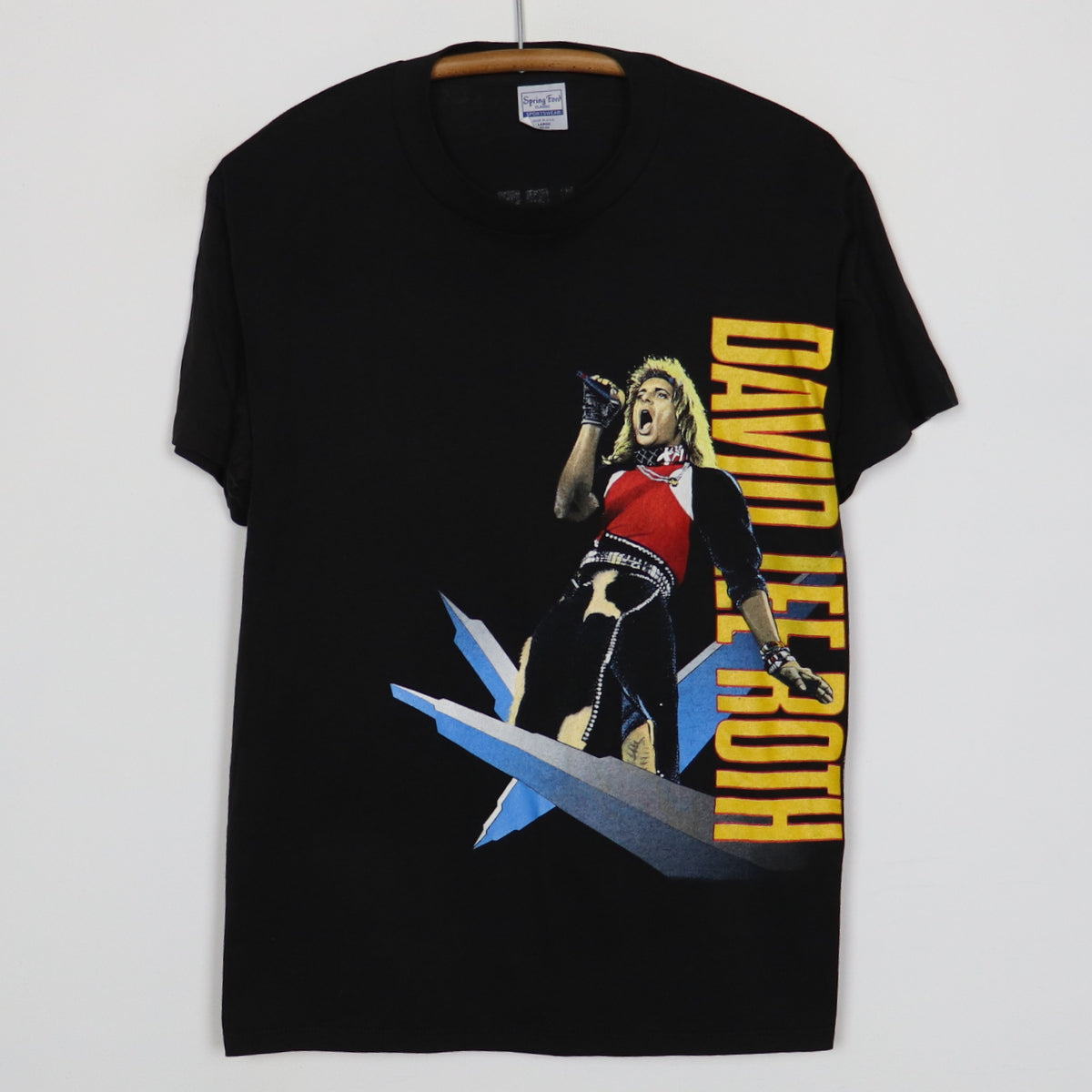 Original vintage 1988 David Lee Roth Skyscraper Tour Shirt | WyCo Vintage