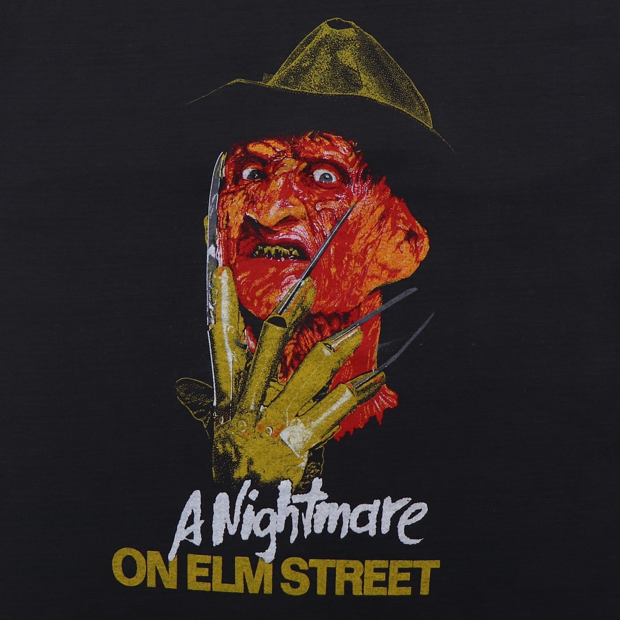 エルム街の悪夢 ヴィンテージ 両面プリント Freddy フレディ 80s T 