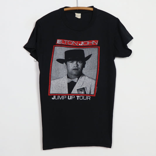 1982 Elton John Jump Up In Concert Tour Shirt