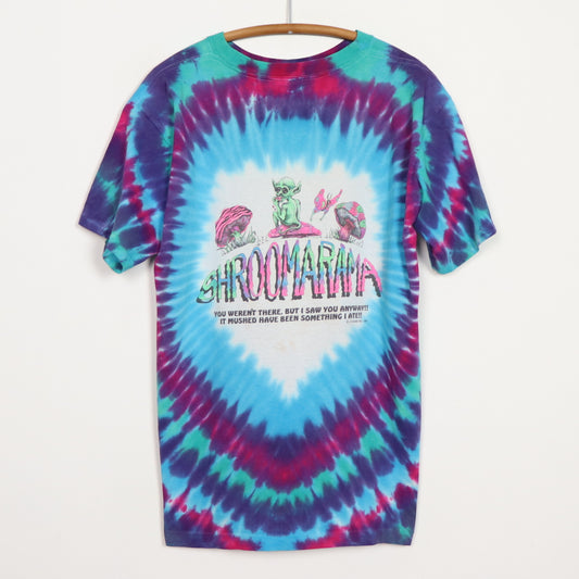 1991 Shroomarama Psychedelic Mushrooms Tie Dye Shirt