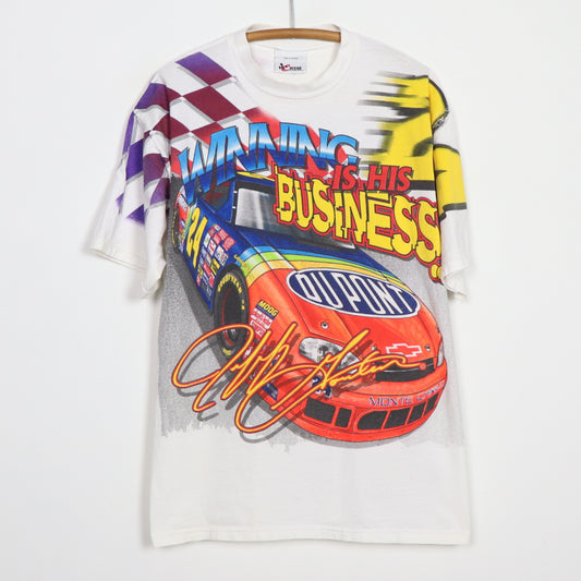 1999 Jeff Gordon Winning Is His Business Nascar All Over Print Shirt