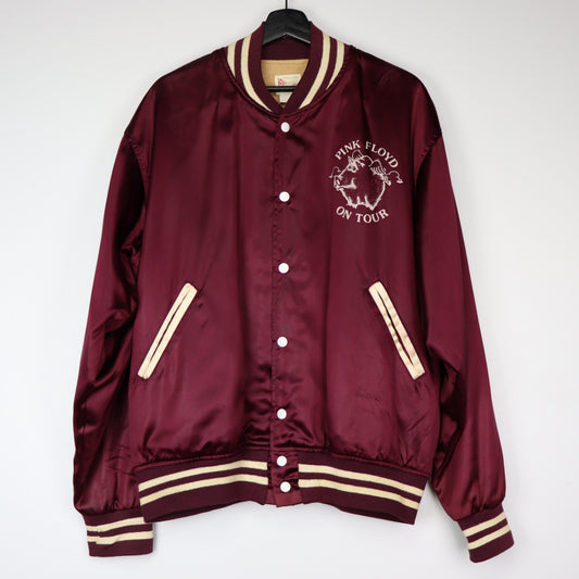 1977 Pink Floyd Animals On Tour Crew Satin Jacket