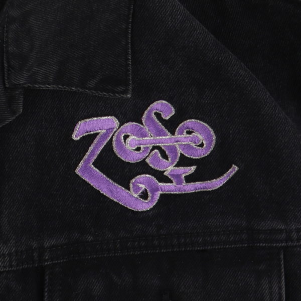 1990s Led Zeppelin Zoso Denim Jacket