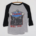 1983 Heaven Heaven Or Hell Tour Jersey Shirt