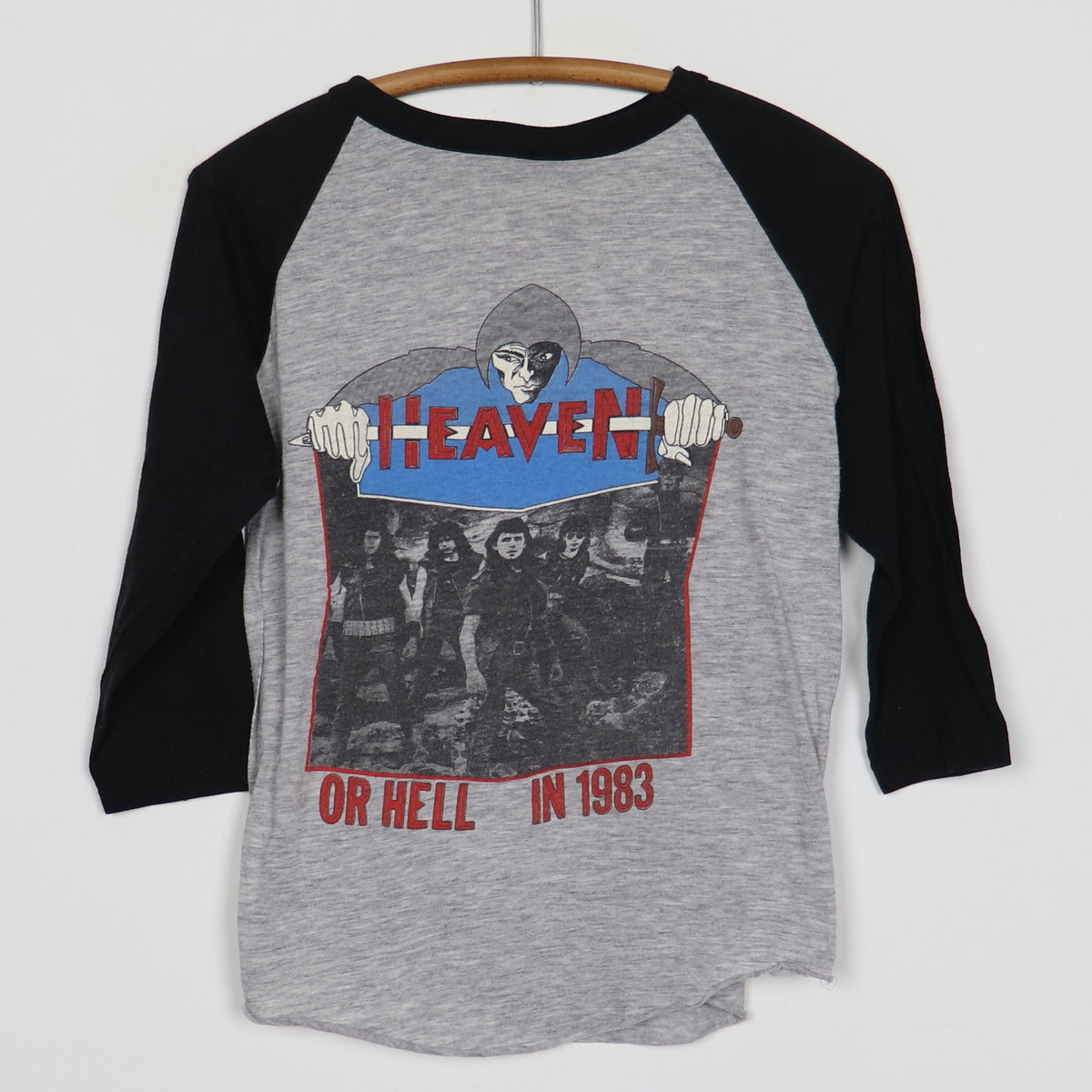 1983 Heaven Heaven Or Hell Tour Jersey Shirt