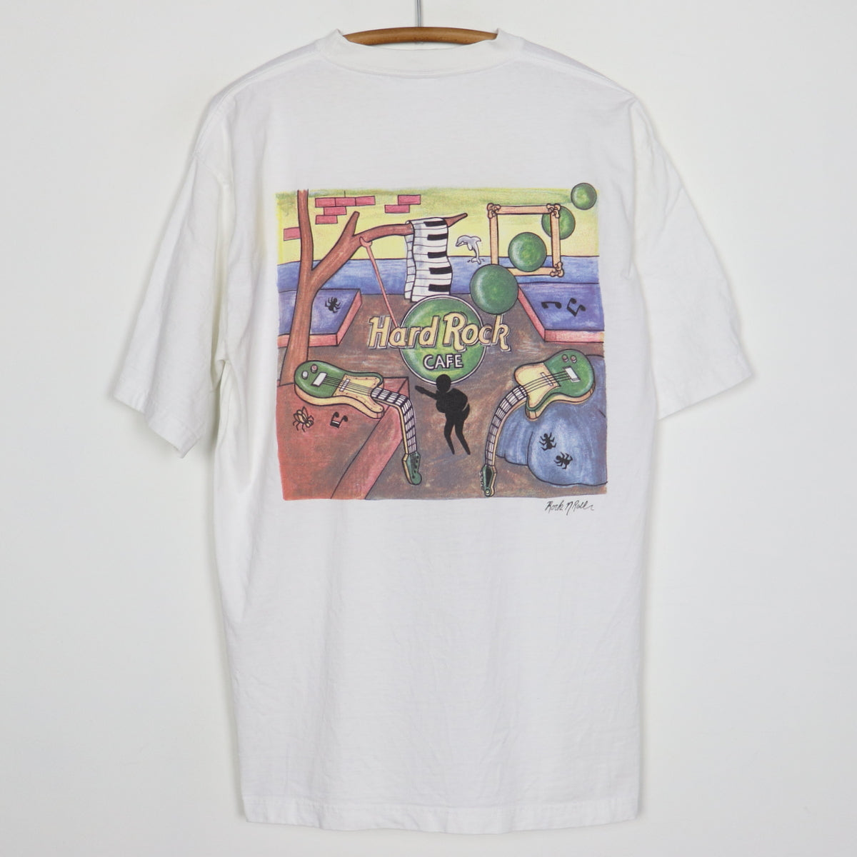 2000 Hard Rock Café Madrid Salvador Dali Shirt