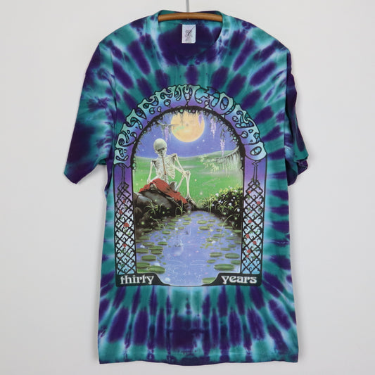 1995 Grateful Dead 30 Years Tie Dye Shirt