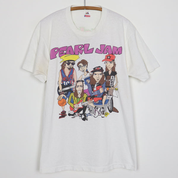 1992 Pearl Jam World Tour Shirt | Authentic Vintage Tee – WyCo Vintage