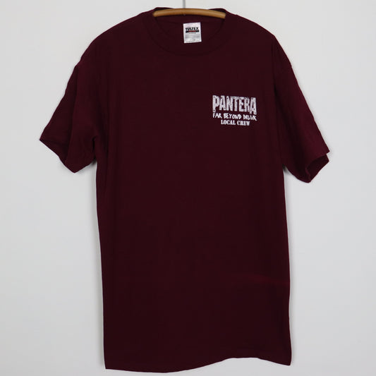 1994 Pantera Far Beyond Drunk Local Crew Concert Shirt