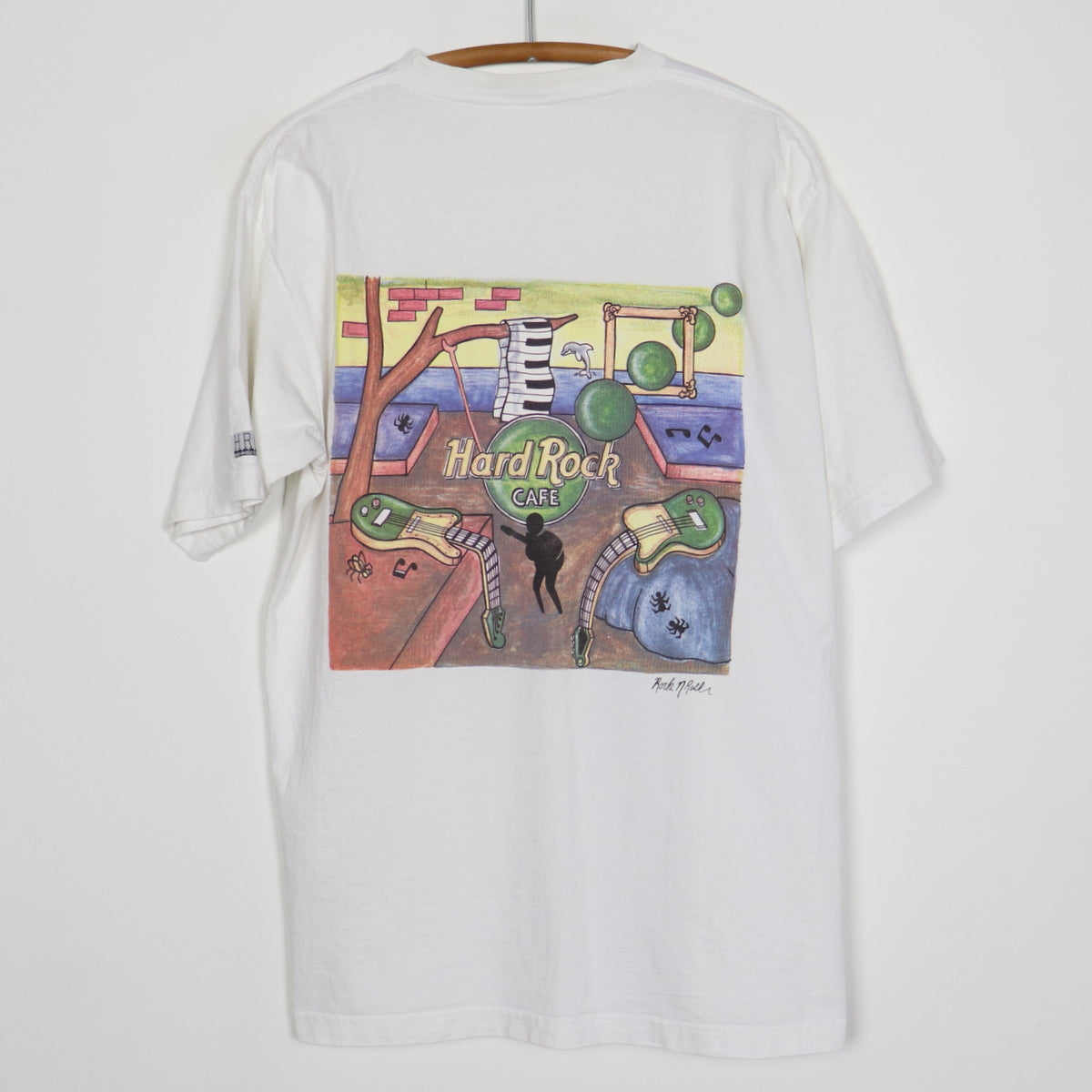 2000 Hard Rock Café Madrid Salvador Dali Shirt