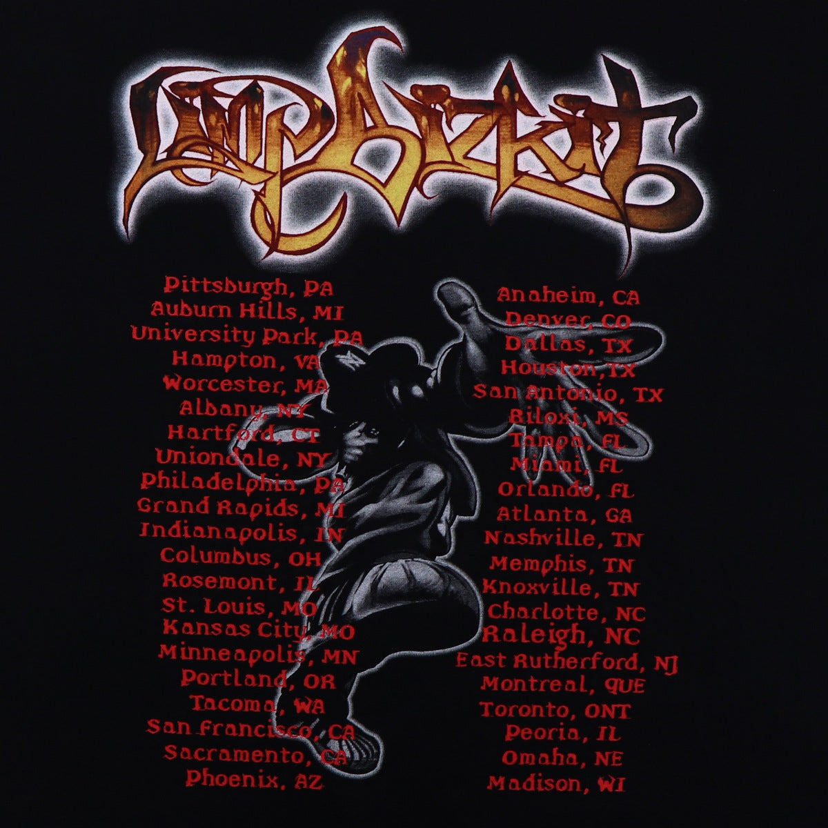 1999 Limp Bizkit Significant Other Tour Shirt