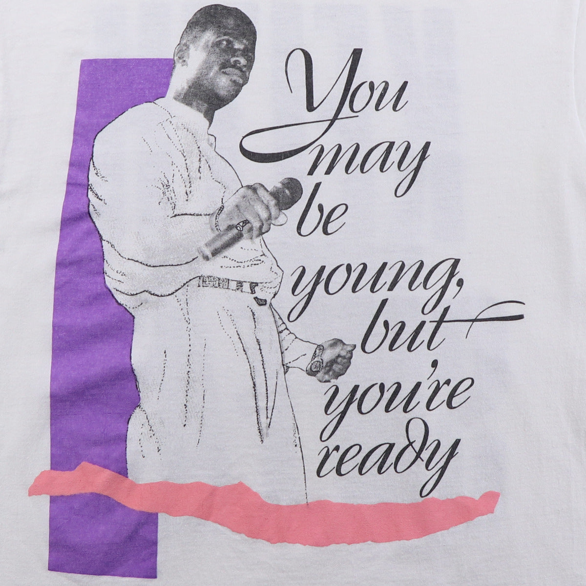 1987 Keith Sweat You May Be Young But You're Ready Shirt WyCo Vintage