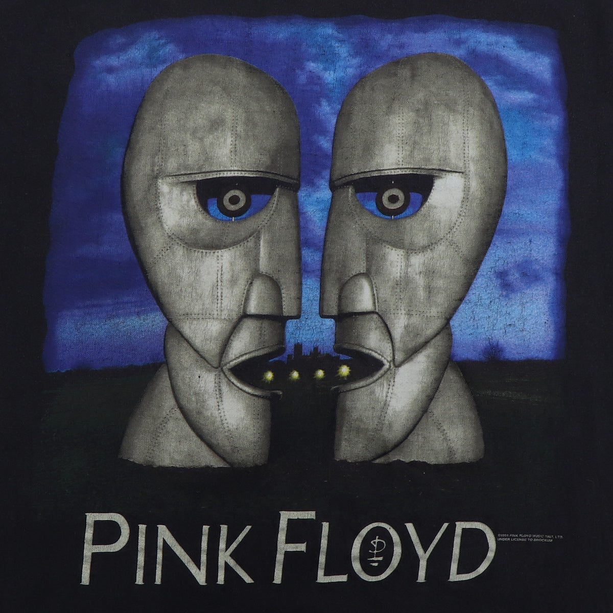1994 Pink Floyd Division Bell European Tour Shirt | Authentic 