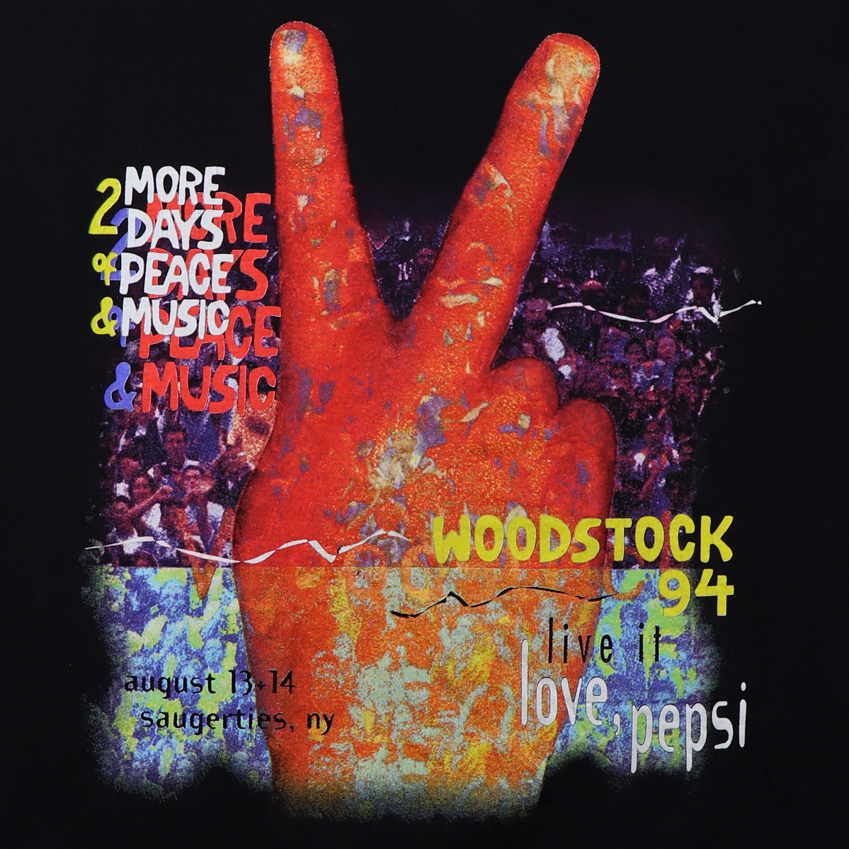 1994 Woodstock Music Festival Shirt | Authentic Vintage Tee – WyCo