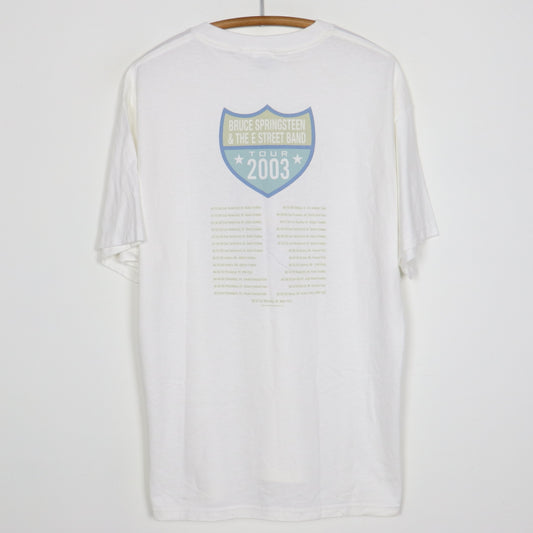 2003 Bruce Springsteen & The E Street Band Tour Shirt