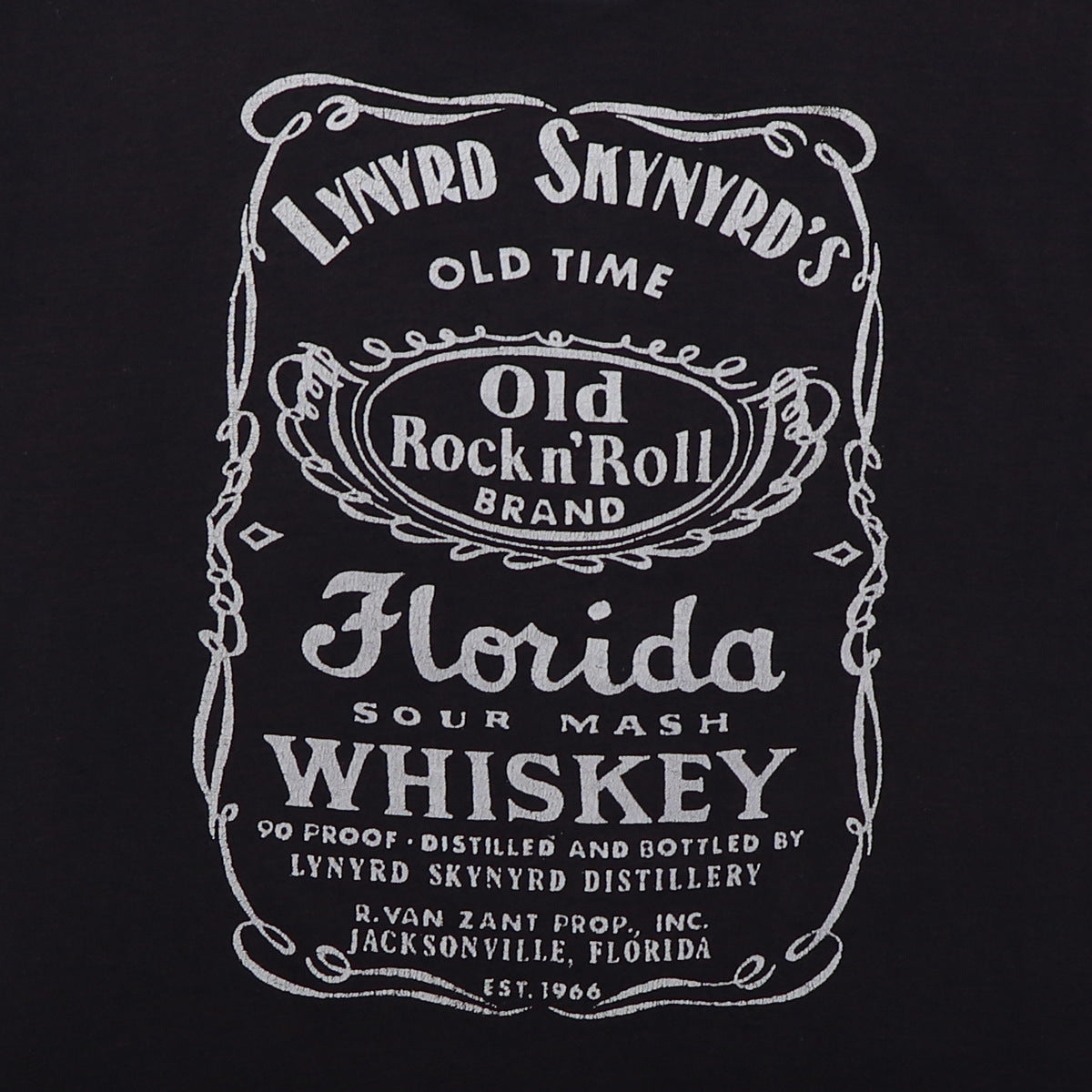 1970s Lynyrd Skynyrd Whiskey Shirt