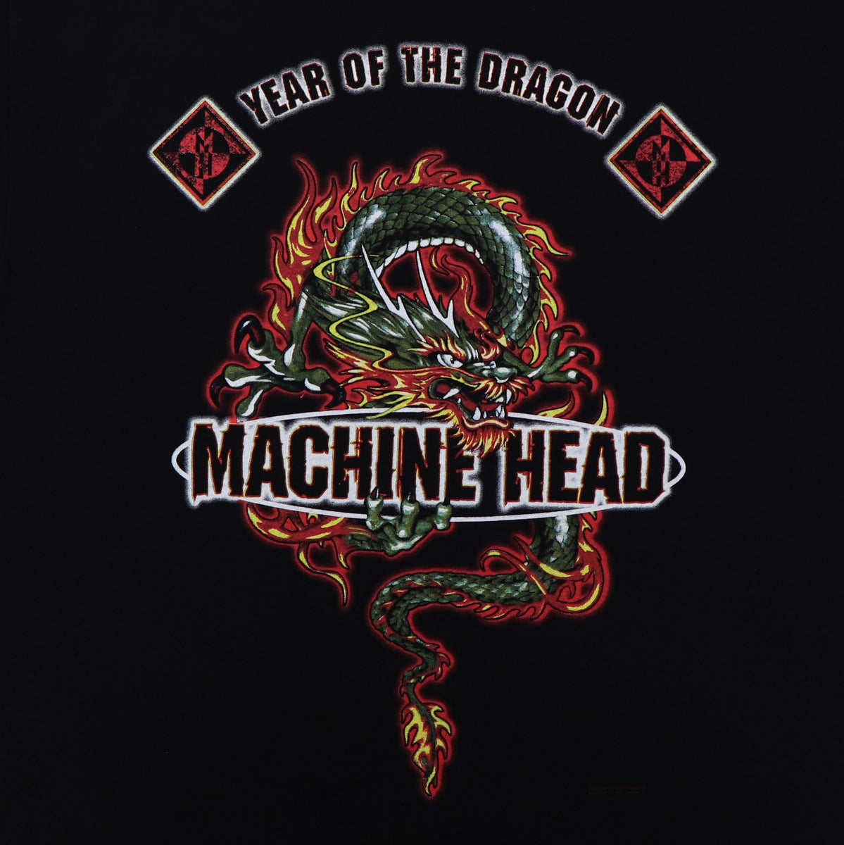 2000 Machine Head Year Of The Dragon Shirt