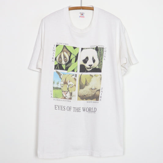 1990s Eyes Of The World Human-I-Tees Shirt