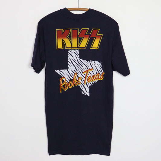 1984 Kiss Rocks Texas Shirt