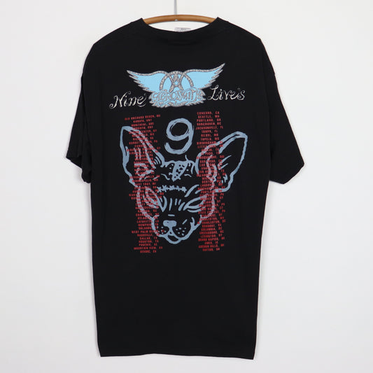 1997 Aerosmith Nine Lives Tour Shirt