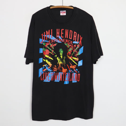 1990s Jimi Hendrix Live At Winterland Shirt