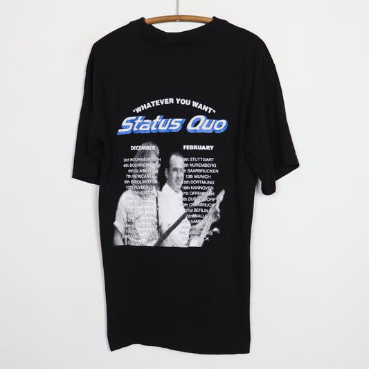 1997 Status Quo Whatever You Want Tour Shirt