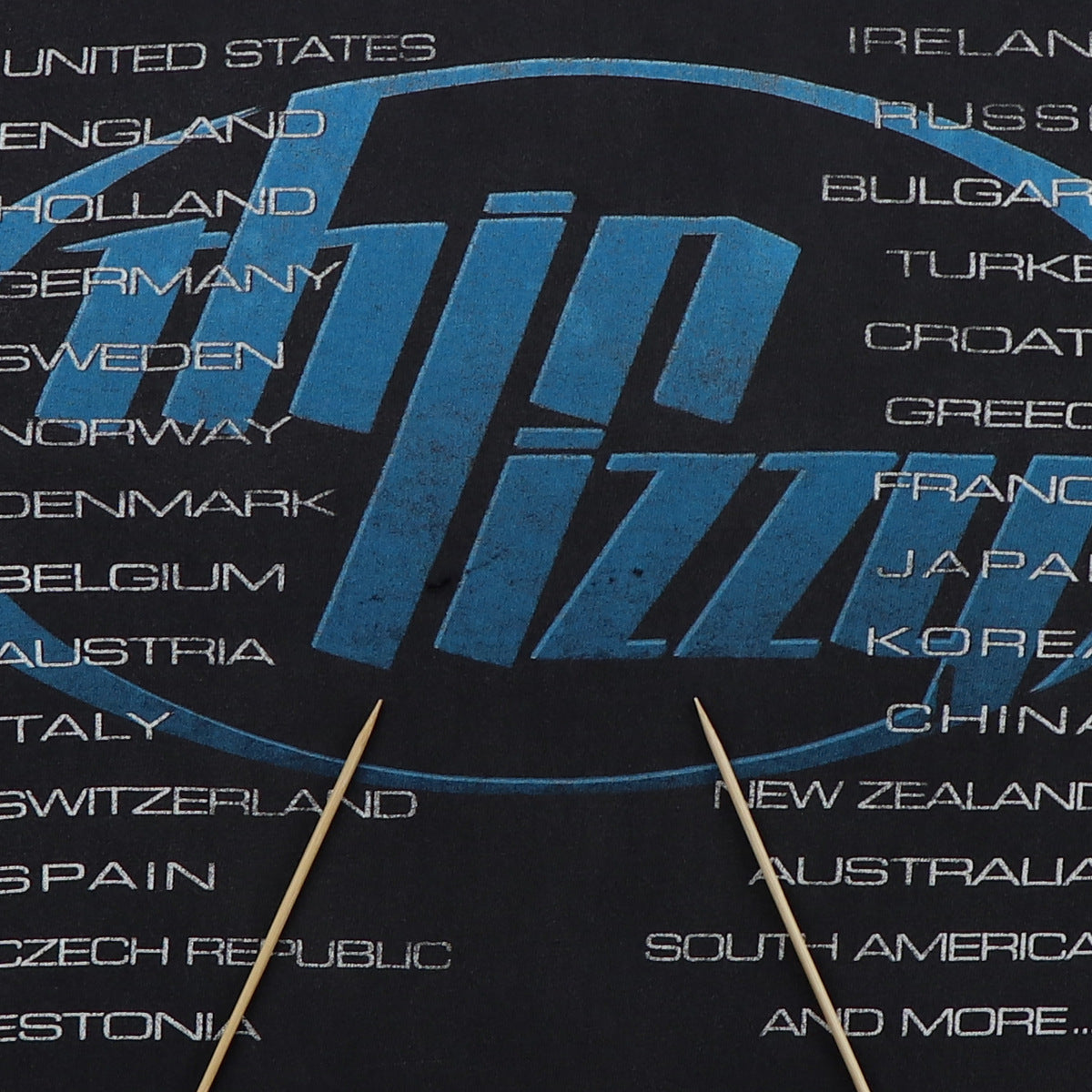 2000 Thin Lizzy The Boys Are Back Tour Shirt