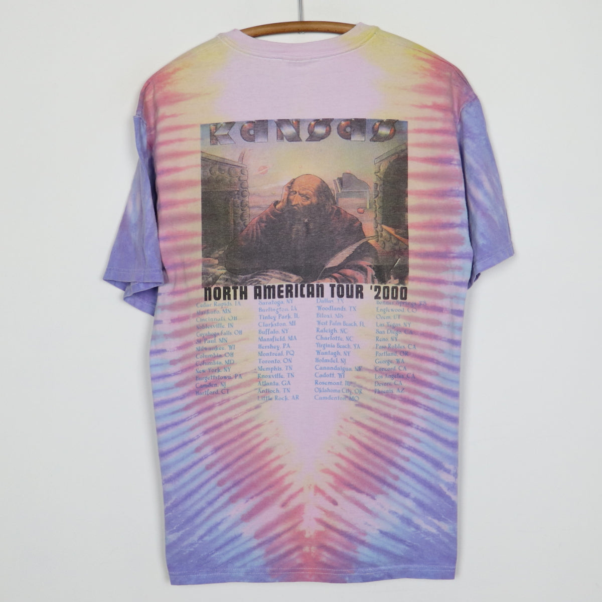 2000 Kansas Tour Tie Dye Shirt