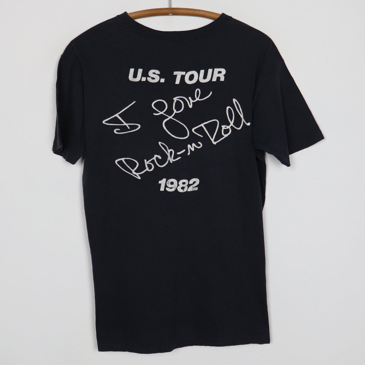 1982 Joan Jett Vintage Band Tour Tee Shirt