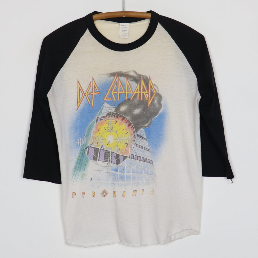 1983 Def Leppard Pyromania Tour Jersey Shirt