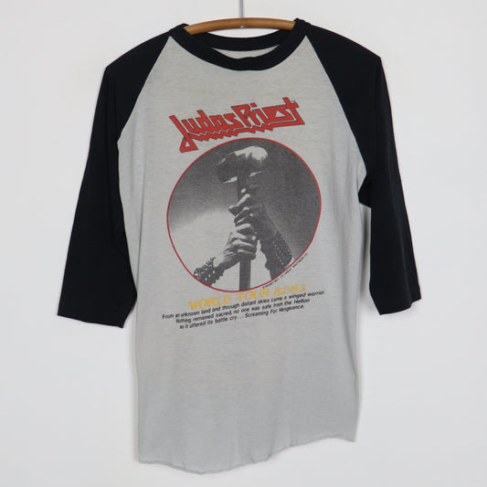 1982 Judas Priest Screaming For Vengeance World Tour Jersey Shirt