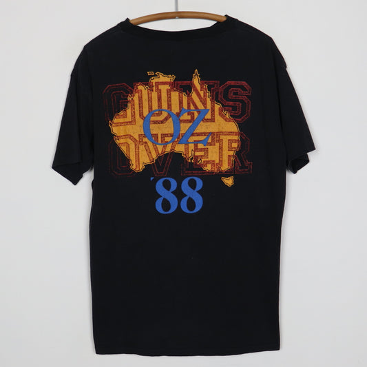 1988 Guns N Roses Appetite For Destruction Australian Tour Shirt