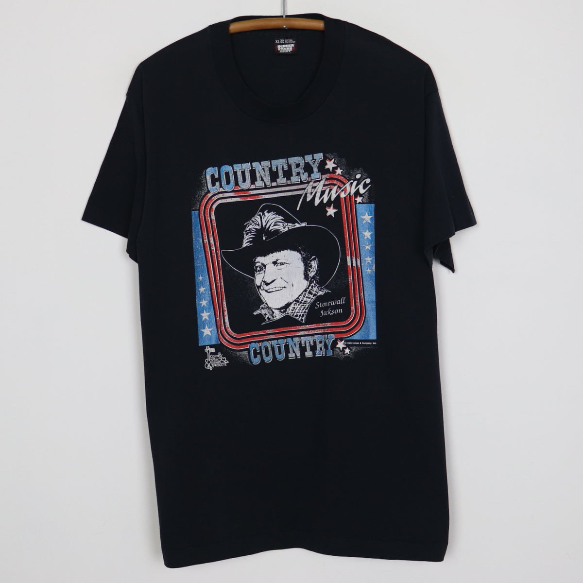 1989 Stonewall Jackson Country Music Shirt