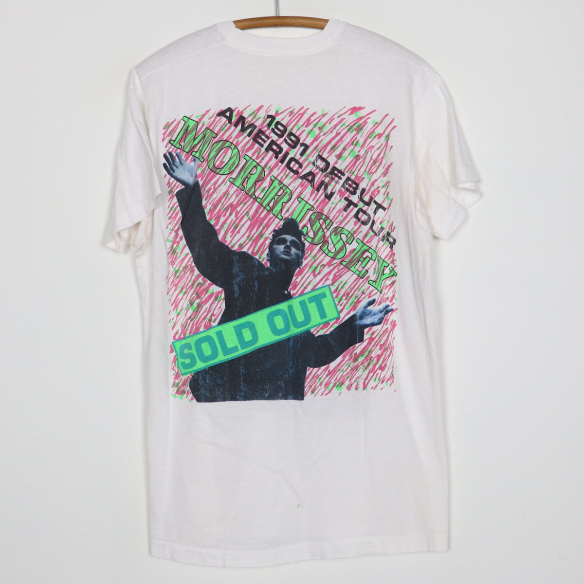 1991 Morrissey American Tour Shirt | Authentic Vintage Tee – WyCo