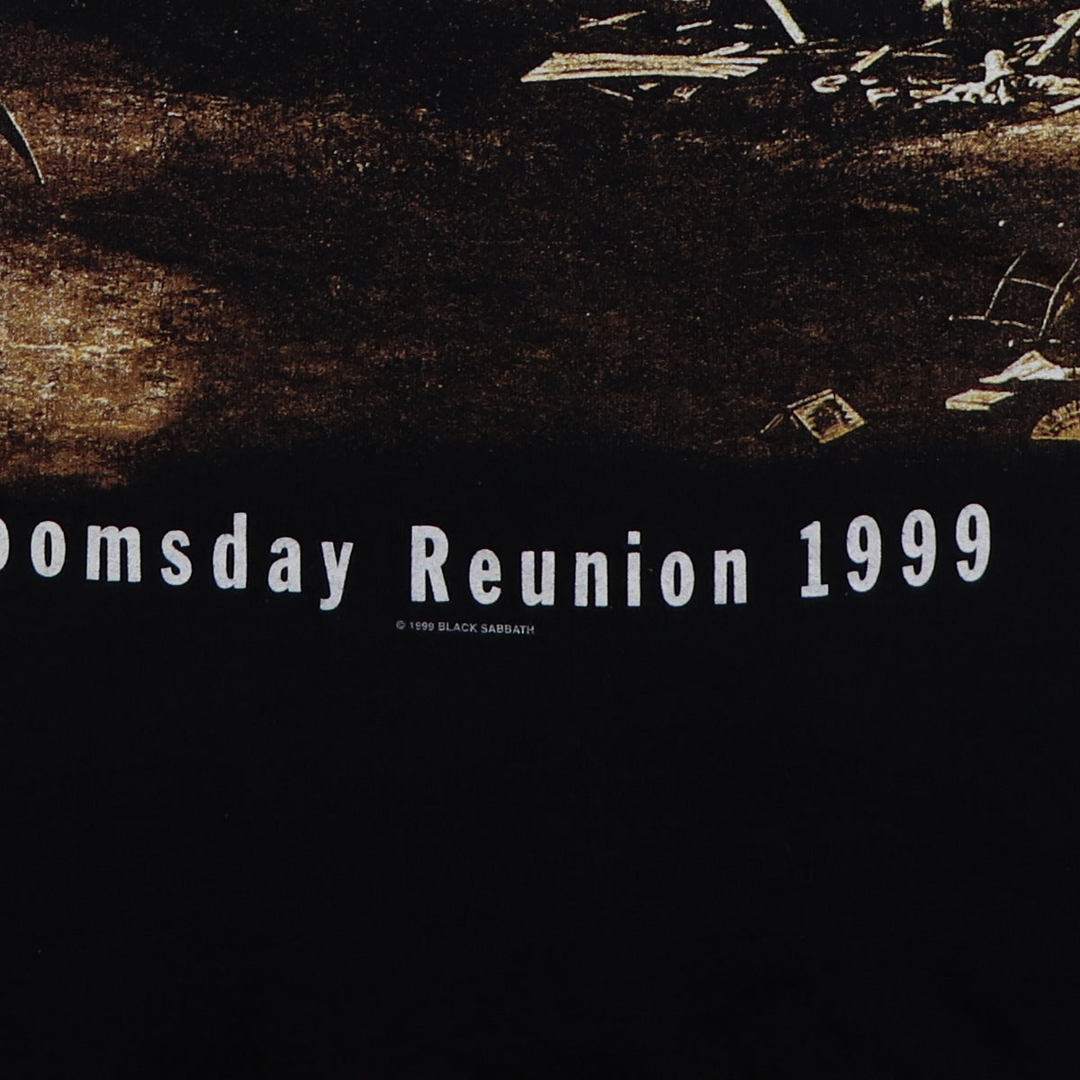 1999 Black Sabbath Doomsday Reunion Tour Shirt | Authentic Vintage