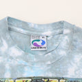 1995 Grateful Dead 30th Anniversary Tour Liquid Blue Tie Dye Shirt
