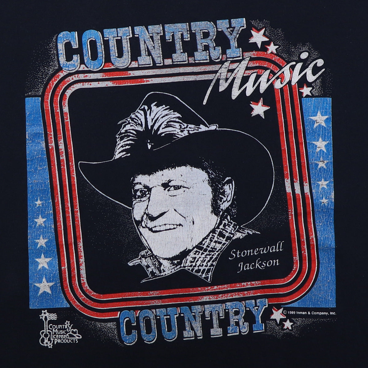 1989 Stonewall Jackson Country Music Shirt