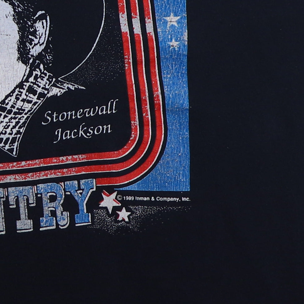 1989 Stonewall Jackson Country Music Shirt