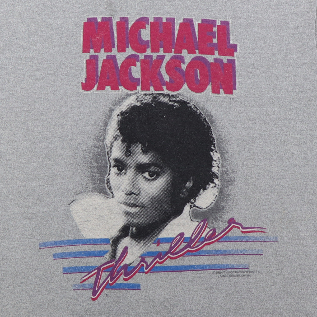 Original vintage 1984 Michael Jackson Thriller Shirt | WyCo Vintage