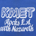 1978 Nazareth KMET Los Angeles Concert Shirt